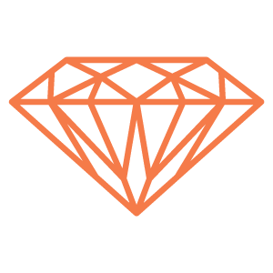 Premium products diamond icon
